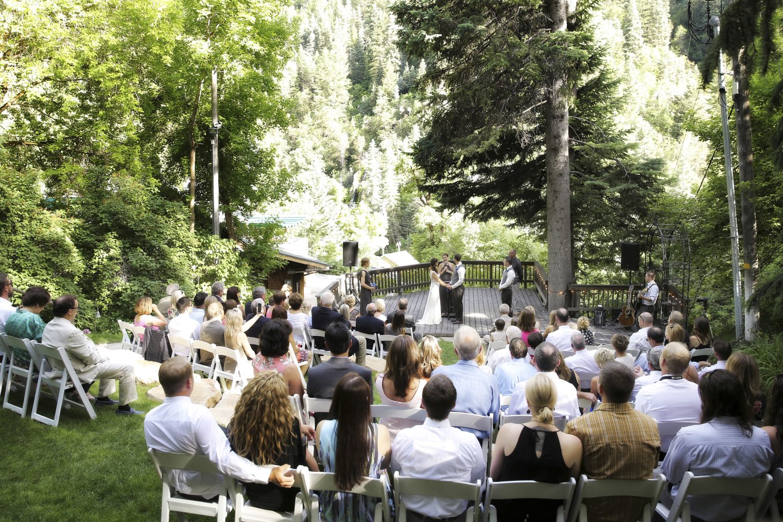 weddings at the hillside amphitheater - log haven, Pepper Nix Photography